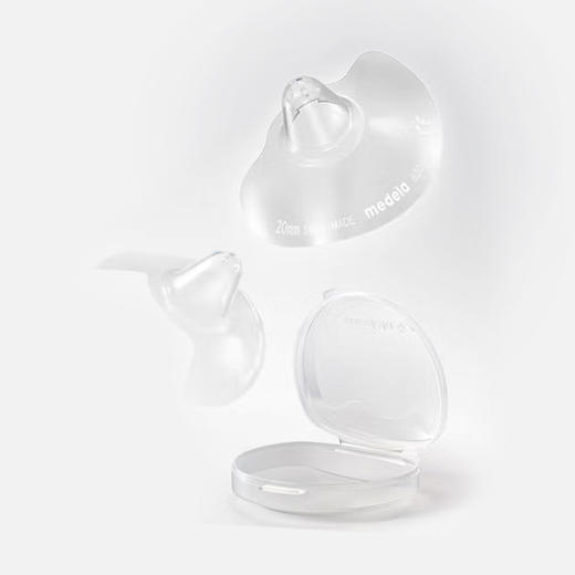 美德乐乳盾（20mm）【母婴商城】丨开口设计丨超薄软硅胶制作丨独立保存盒丨卫生&便携 商品图0