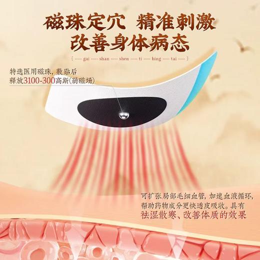 【北京同仁堂 冬病夏灸】内廷上用三伏贴 入伏必贴 特选医用磁珠定穴 夏养三伏穴位压力刺激贴 成人儿童 自用送礼皆宜 30贴/盒 商品图4
