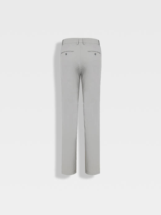 callisto米灰色泡泡肌理休闲裤 商品图1