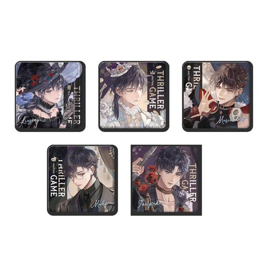 我在无限游戏里封神 流浪马戏团 徽章 吧唧 5包/盒 国谷 耽美 商品图0