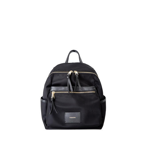 黑色双肩包 商品图0