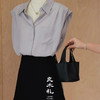 【不退不换】良木礼真丝翻领衬衫（25041） 商品缩略图0