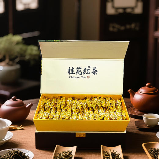 【皇佳香-青云好食城】桂花红茶256g/盒 清香甘醇送礼佳品 商品图4