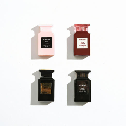 【甄选经典四件套】TF/TomFord香水四件套礼盒 失落樱桃&荆刺玫瑰&乌木沉香&白麝香 7.5ml*4 新期效 商品图2