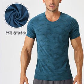 跃牌【欲动春风】男装系列 男士宽松运动短袖凉感透气运动跑步t恤户外休闲健身训练速干短袖51231