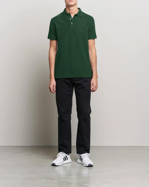 R.L.X 情侣款 珠地网棉 三色翻领polo衫 TX529 商品图4