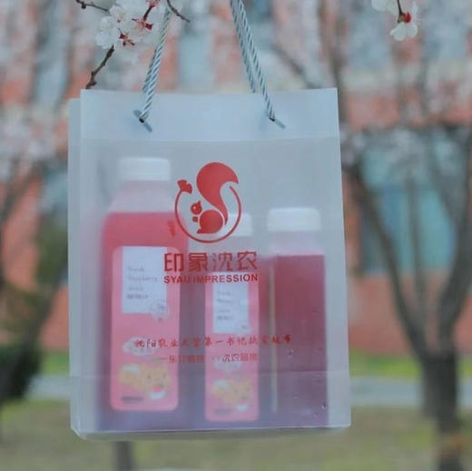 沈农树莓直饮汁450ml 后山树莓汁大瓶需冷冻或冷藏保存 商品图3