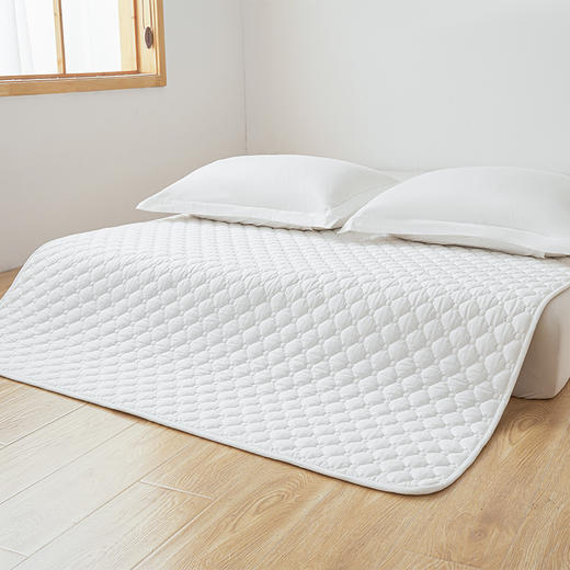 自然醒酒店双面全棉抗菌床褥软垫纯棉薄款床褥子可水洗席梦思防滑保护垫隔脏垫被LN 商品图14