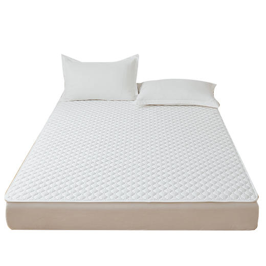 自然醒酒店双面全棉抗菌床褥软垫纯棉薄款床褥子可水洗席梦思防滑保护垫隔脏垫被LN 商品图8