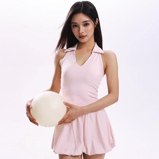 跃牌【禅语梵心】裸感透气翻领美背瑜伽背心健身文胸紧身户外运动跑步健身服WX5501 商品图1