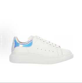 Alexander McQueen亚历山大麦昆 Oversized Sneaker 舒适百搭 低帮 时尚板鞋 男款 白