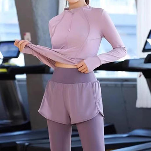 裁缝学苑AH12速干衣长袖瑜伽运动服纸样健身服女装长短裤子样板图纸 商品图3