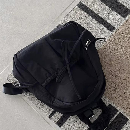 裁缝学苑AH16韩系百搭学院风双肩包背包休闲轻薄Q尼龙 商品图4