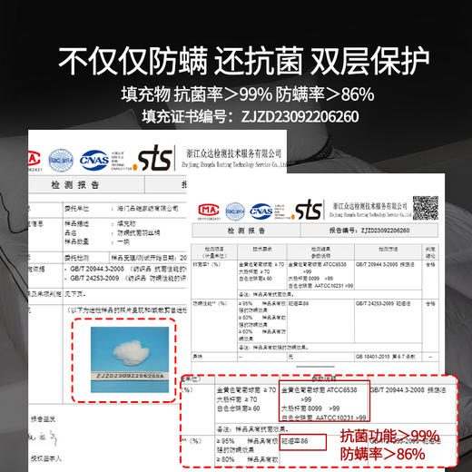 自然醒A类酒店防螨抗菌全棉软床垫家用宿舍学生床褥垫床上用品榻榻米褥子垫被LN 商品图6