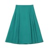 已停发，预计3.4日发【诗铭洛可】W760半裙简约绿色压褶半身裙 商品缩略图2
