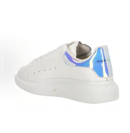 Alexander McQueen亚历山大麦昆 Oversized Sneaker 舒适百搭 低帮 时尚板鞋 男款 白 商品图4