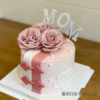 0635 “慈爱” 卡布奇诺玫瑰鲜花蛋糕 商品缩略图1