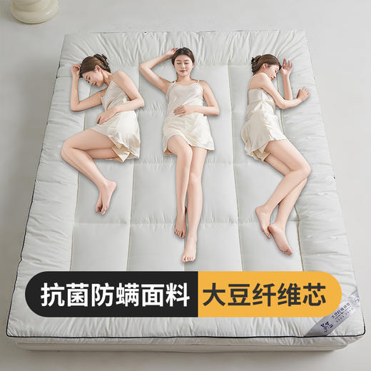 自然醒A类大豆抗菌防螨软床垫五星级酒店家用卧室垫被褥子铺底榻榻米租房专用LN 商品图8