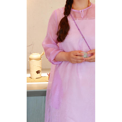 【抖音专属】【陌上花系列】圆领连衣裙（24707349-昌荣） 商品图5