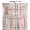 Threegun三枪 【纯棉】彩格翻领开襟短袖长裤女士家居套家居服-81858D111 商品缩略图12