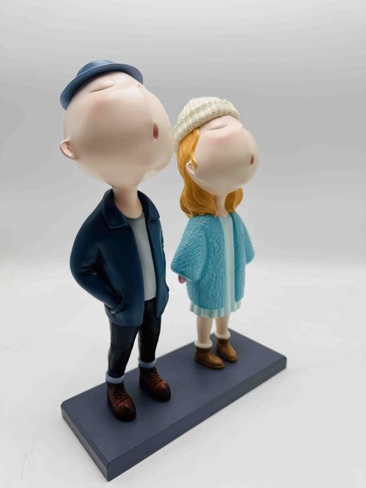 吴琼《深冬物语-蓝黑版》限量雕塑 商品图2