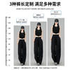 丁摩 山本裤女高腰垂感夏季宽松拖地超火薄款透气显瘦百搭休闲裤子5ZF-720 商品缩略图2