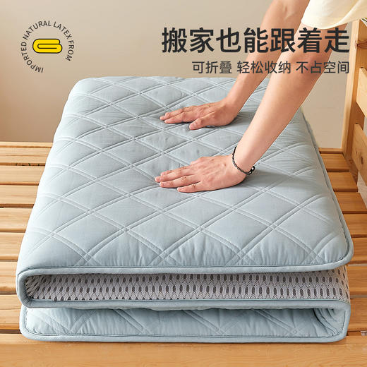 自然醒氧乐棉抗菌三明治加厚学生床垫垫褥软垫家用褥子垫背宿舍榻榻米垫子褥子LN 商品图0