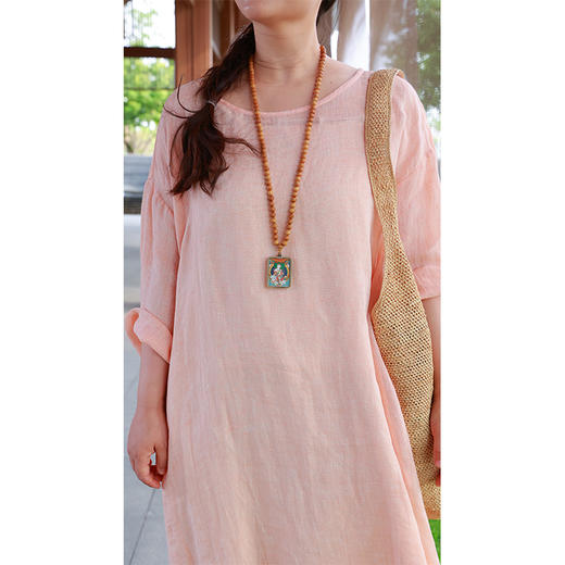 【抖音专属】连衣裙（20707175B海天霞s） 商品图4