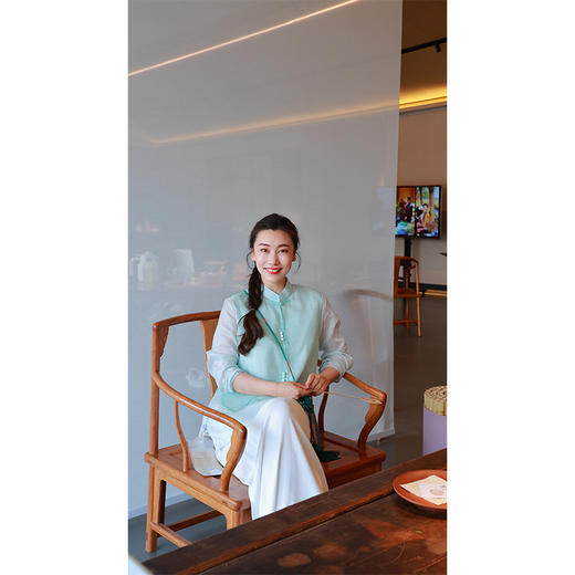 【抖音专属】圆摆马甲（24704311-天缥） 商品图1