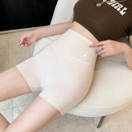 【穿出好身材！点亮自信】凉感鲨鱼裤高腰收腹三分鲨鱼裤女夏薄款无痕不卷防走光外穿瑜伽打底安全短裤。ry 商品图6