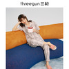 Threegun三枪 【纯棉】彩格翻领开襟短袖长裤女士家居套家居服-81858D111 商品缩略图9