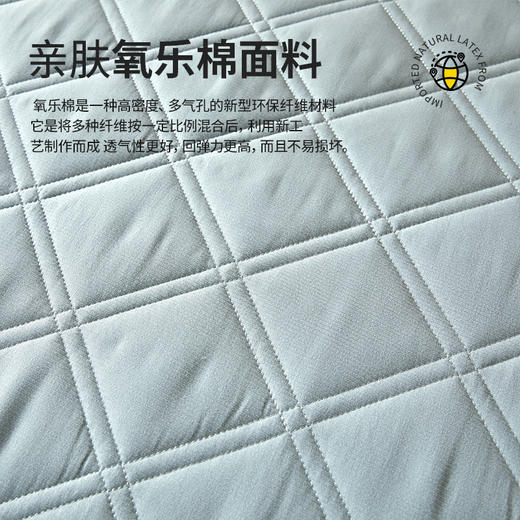 自然醒氧乐棉抗菌三明治加厚学生床垫垫褥软垫家用褥子垫背宿舍榻榻米垫子褥子LN 商品图3