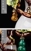 珐琅彩琉璃玉葫芦摆件新中式玄关创意福禄家居客厅电视柜饰品轻奢佛罗端斯五福临门摆件-小号 商品缩略图2