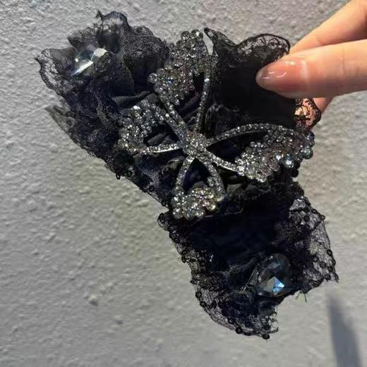 丁摩 发箍女[高颅顶]宽边头箍气质蝴蝶发卡显发量头饰外出百搭头饰5ZF-141 商品图3