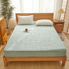 自然醒贴身氧乐棉防污抗菌抑菌床笠床垫保护套家用夹棉床笠防尘保护套罩1.5床笠防滑1.8床单件床垫套LN 商品缩略图1