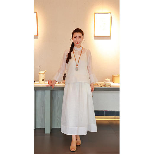 【直播间专属】蒹葭宛央-半裙（22706389空灵之秀） 商品图0