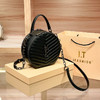 丁摩 小圆包女新款简约洋气百搭女士手提斜挎小包5ZF-9109 商品缩略图0