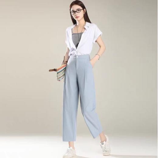 【两条139元】凉感索罗娜九分哈伦裤｜梨形身材本命，清凉舒适（3-7天发货） 商品图3