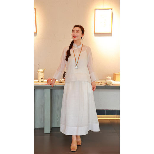 【直播间专属】蒹葭宛央-半裙（22706389空灵之秀） 商品图1