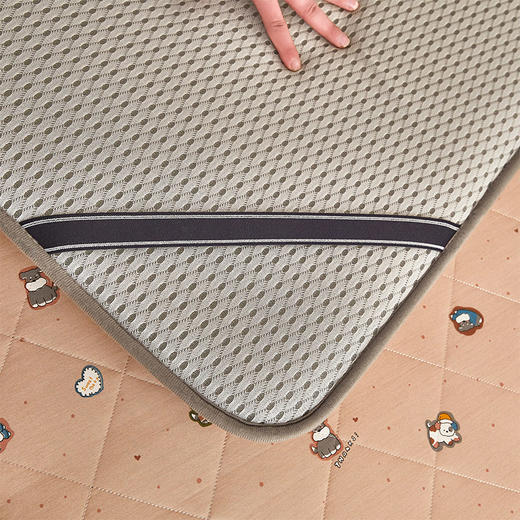 自然醒全棉纯棉抗菌三明治学生床垫4cm软垫床褥垫宿舍床垫家用卧室垫子可折叠LN 商品图14