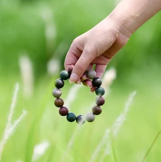 （两件至高立减148元）后辰·东方传统色香养手串，中国传统香气多巴胺首饰，腕间藏青山，呼吸皆自然 商品图8