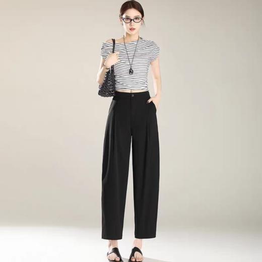 【两条139元】凉感索罗娜九分哈伦裤｜梨形身材本命，清凉舒适（3-7天发货） 商品图0