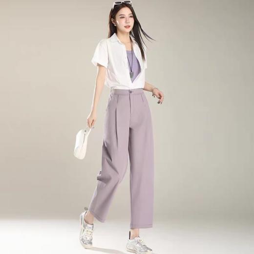 【两条139元】凉感索罗娜九分哈伦裤｜梨形身材本命，清凉舒适（3-7天发货） 商品图4