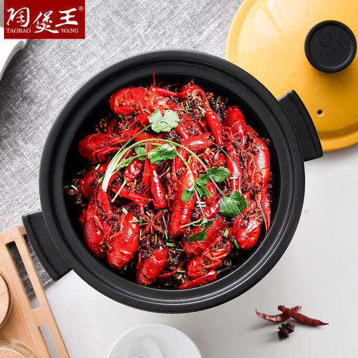 【浩然正气导磁煲】陶煲王砂锅电磁炉专用煲汤锅家用燃气灶通用无需导热片明火两用 商品图7