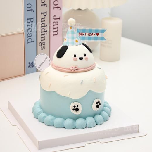 P011 “奶油霜手绘帕恰狗” 手绘蛋糕 商品图0