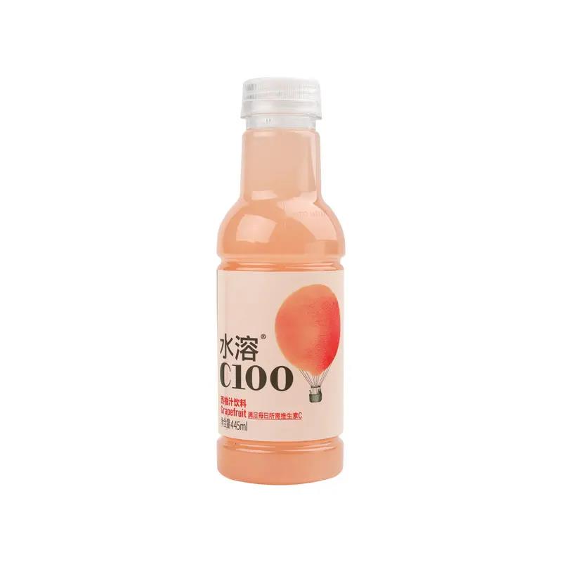农夫山泉水溶C100西柚汁445ml/瓶（A3-01-02）