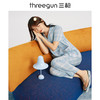 Threegun三枪 【纯棉】彩格翻领开襟短袖长裤女士家居套家居服-81858D111 商品缩略图7