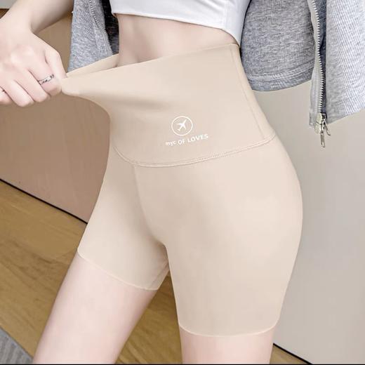 【穿出好身材！点亮自信】凉感鲨鱼裤高腰收腹三分鲨鱼裤女夏薄款无痕不卷防走光外穿瑜伽打底安全短裤。ry 商品图9