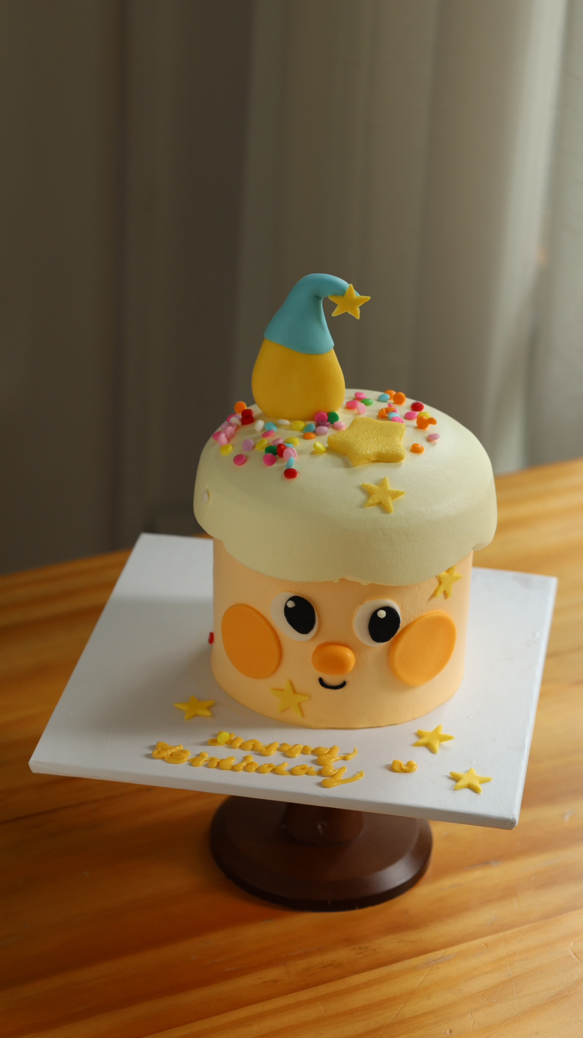 许愿星星人蛋糕