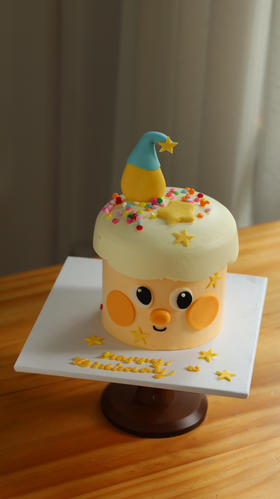 许愿星星人蛋糕